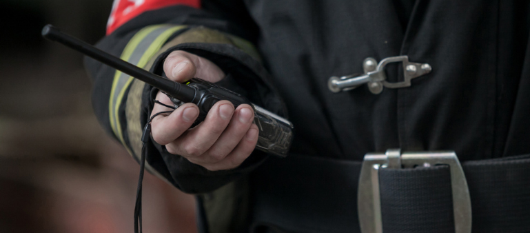 hands of a fire fighter (cbt and prolonged exposure for ptsd in first responders)